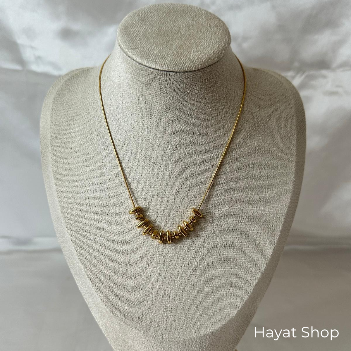 Collana elegante in acciaio inossidabile