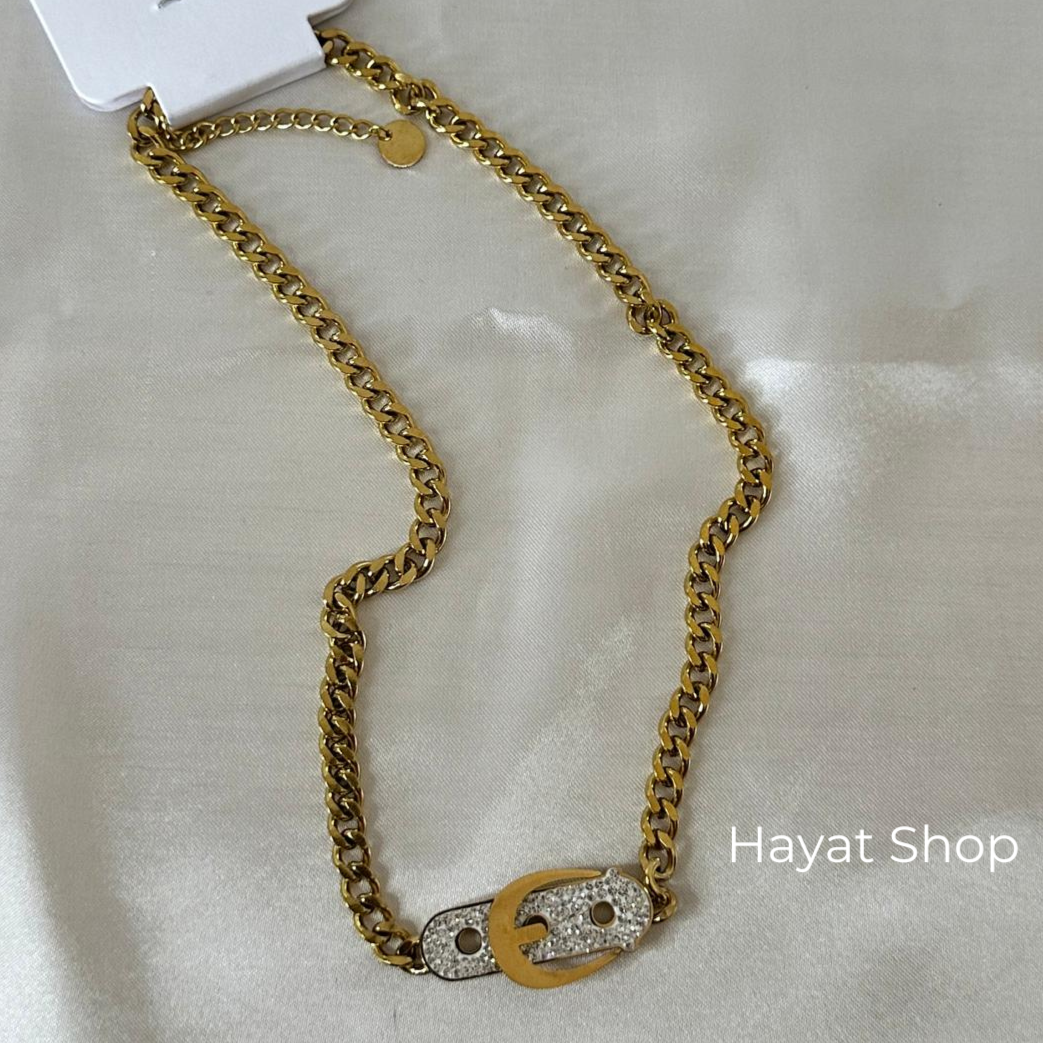 Collana elegante in acciaio inossidabile