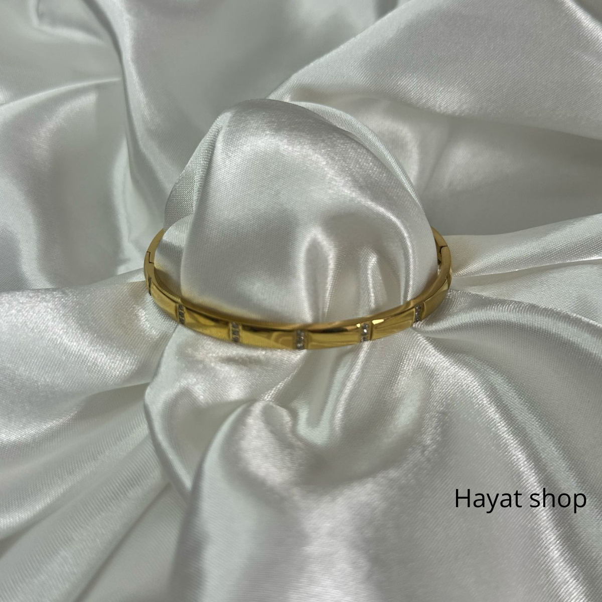 Braccialetto elegante con diamante in acciaio inossidabile