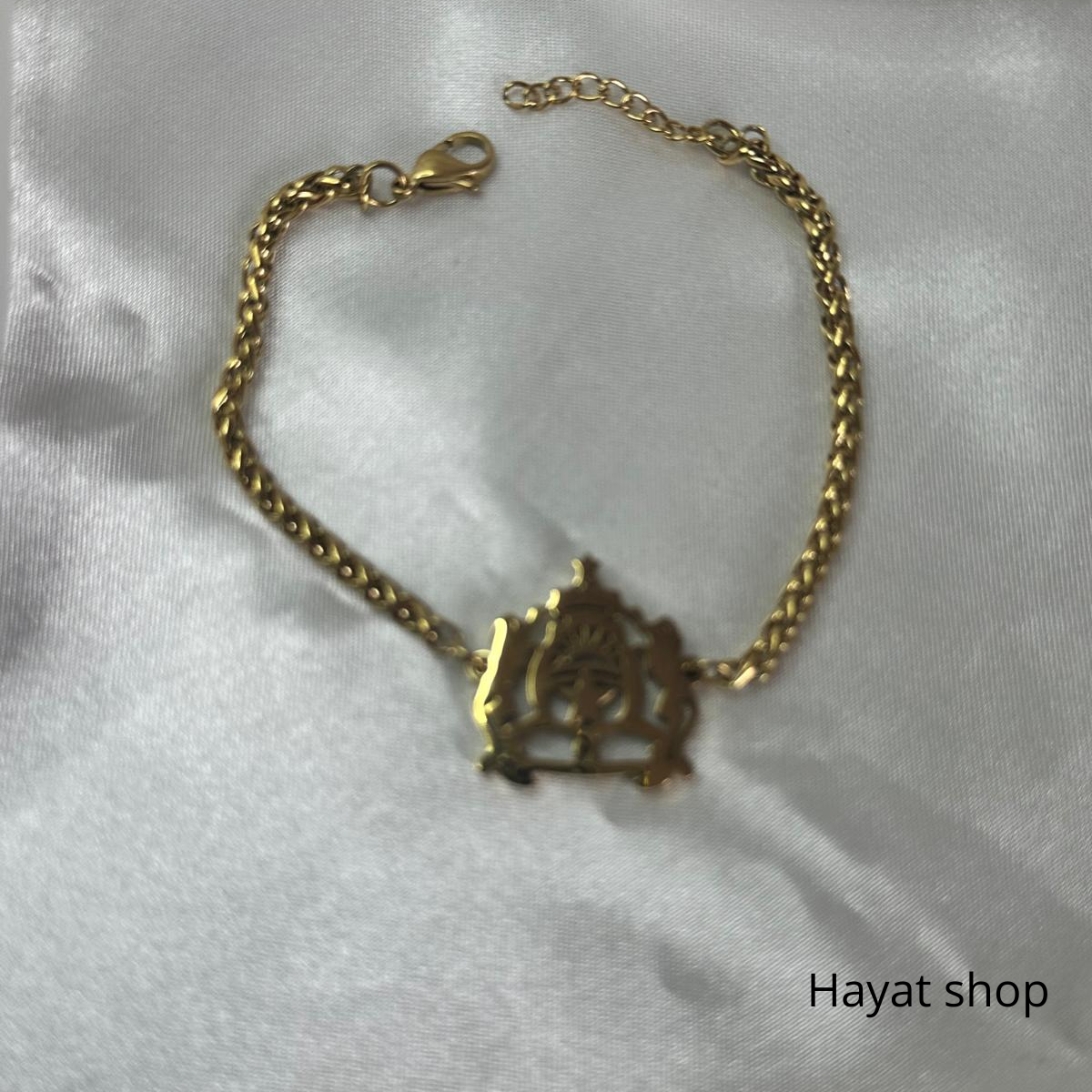 Bracciale regno del Marocco in acciaio inossidabile