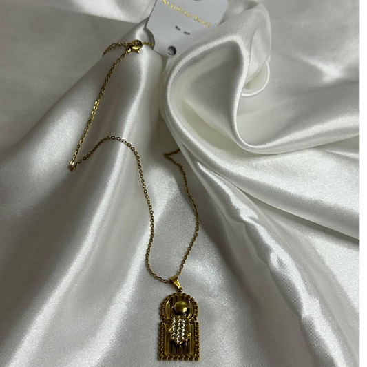 Cllana bab mansor mano di fatima in acciaio inossidabile