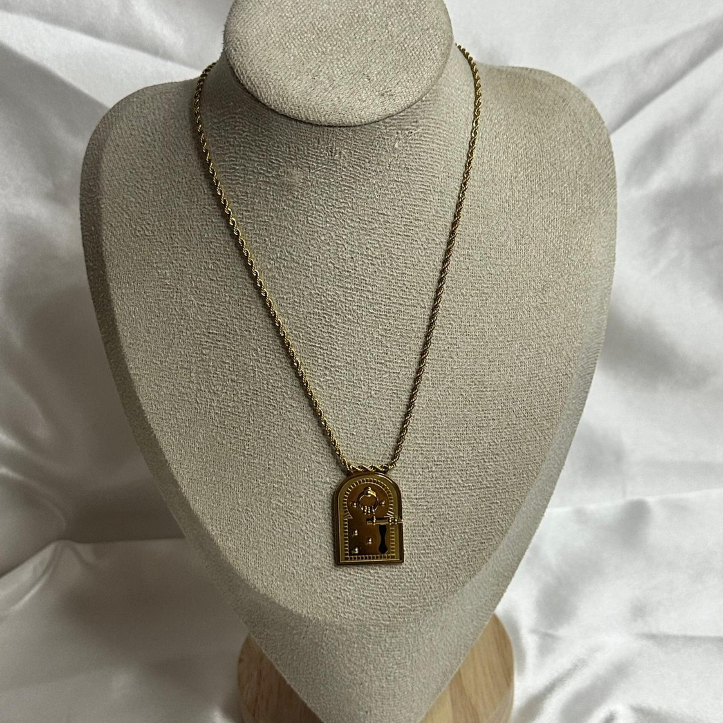 Collana bab mansor senza perline in acciaio inossidabile