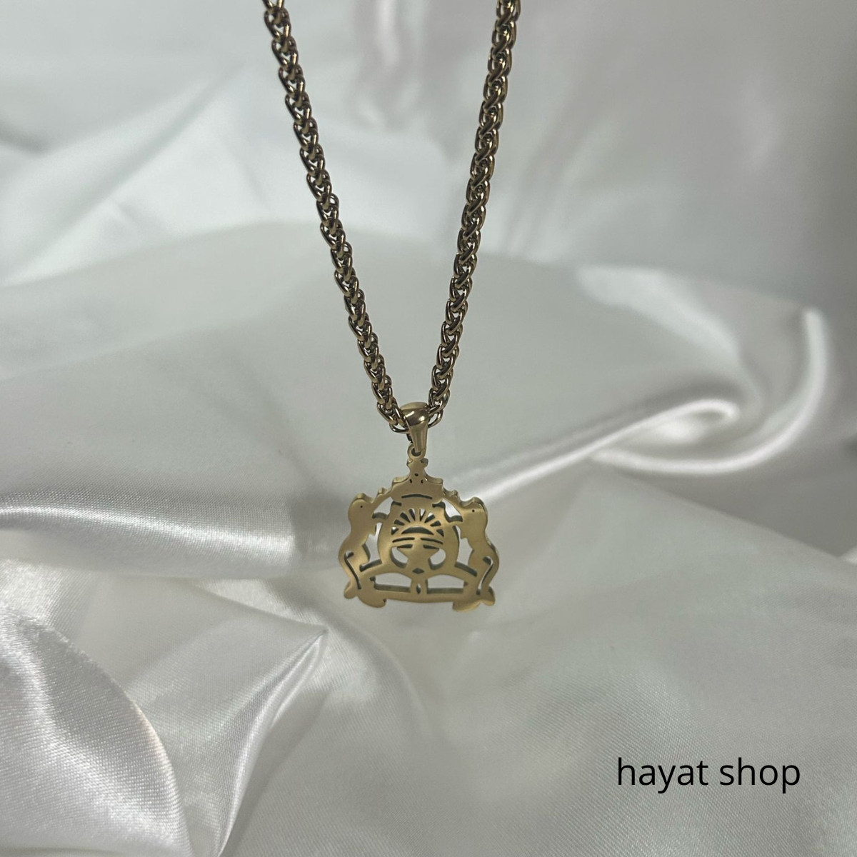 Collana Regno del Marocco in acciaio inossidabile