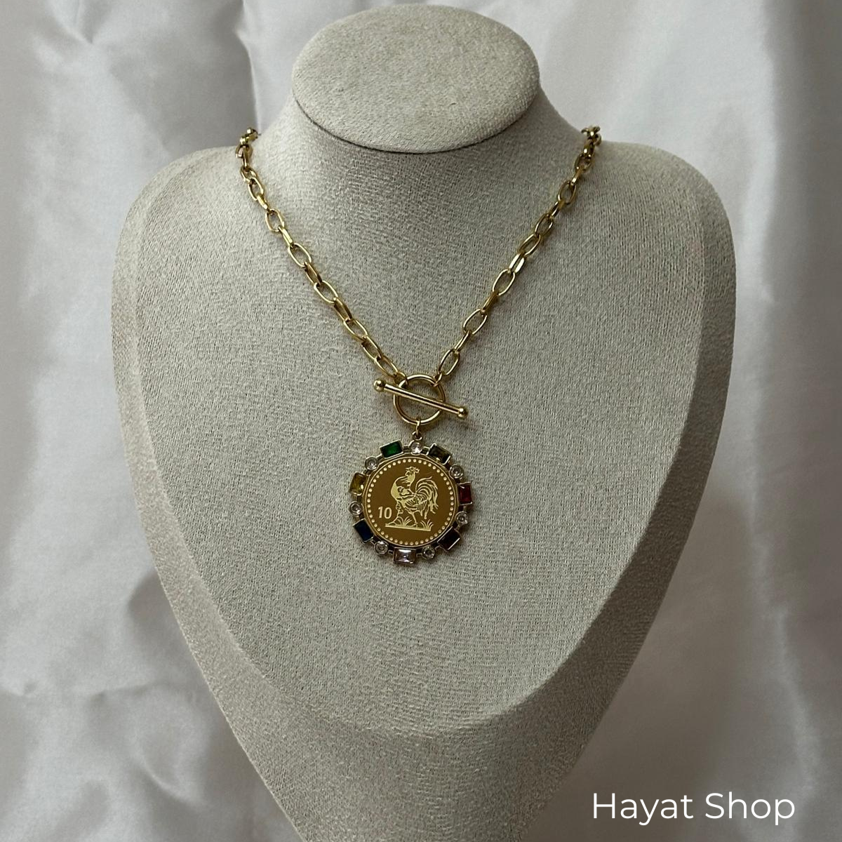 Collana elegante in acciaio inossidabile