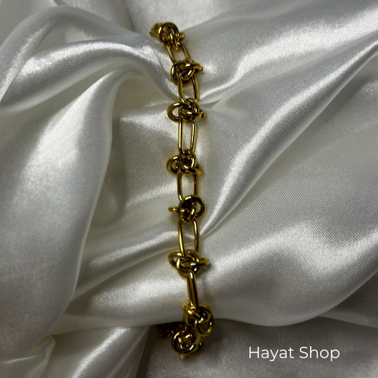 Bracciale elegante in acciaio inossidabile