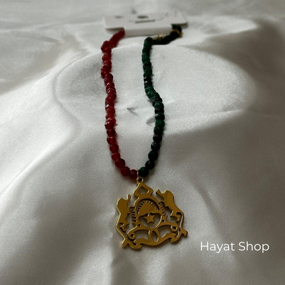 Collana Regno del Marocco in acciaio inossidabile