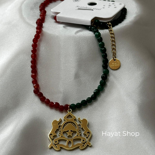Collana Regno del Marocco in acciaio inossidabile