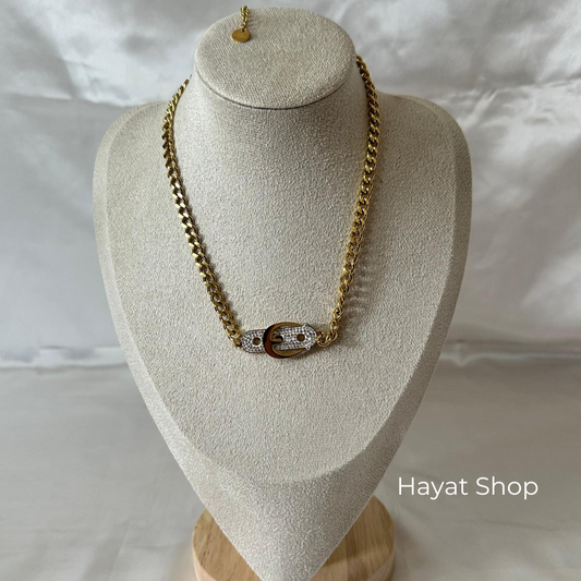 Collana elegante in acciaio inossidabile