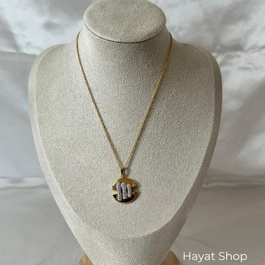 Collana elegante in acciaio inossidabile
