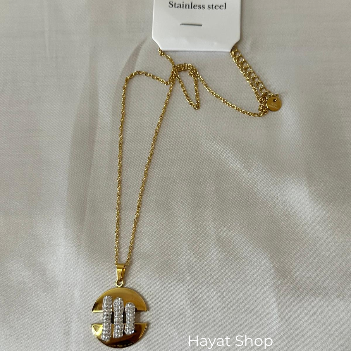 Collana elegante in acciaio inossidabile