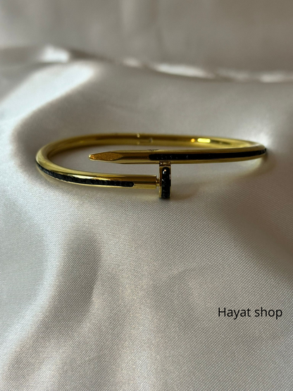 Braccialetto chiodo Nail Ring in acciaio inossidabile