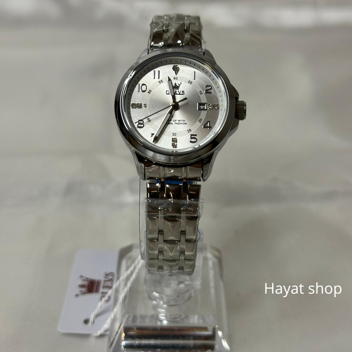 Orologio rotondo in acciaio inossidabile