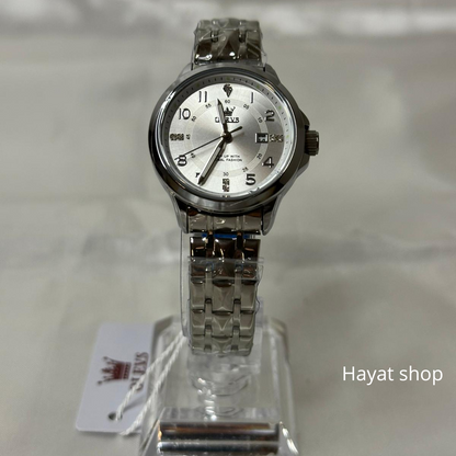 Orologio rotondo in acciaio inossidabile