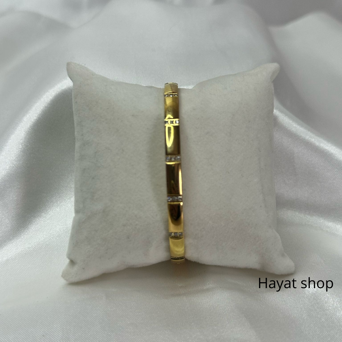 Braccialetto elegante con diamante in acciaio inossidabile