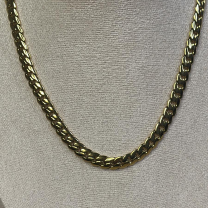 Collana a catena fine in acciaio inox
