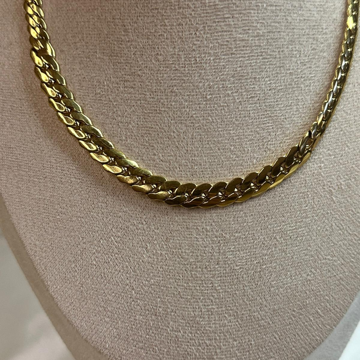 Collane a maglie large in acciaio inox