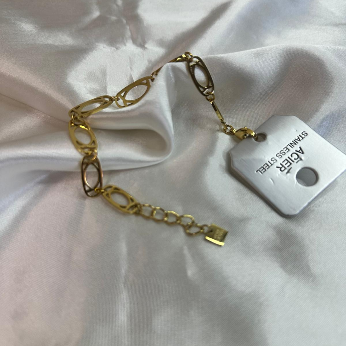 Bracciali  orientale filigree in acciaio inox