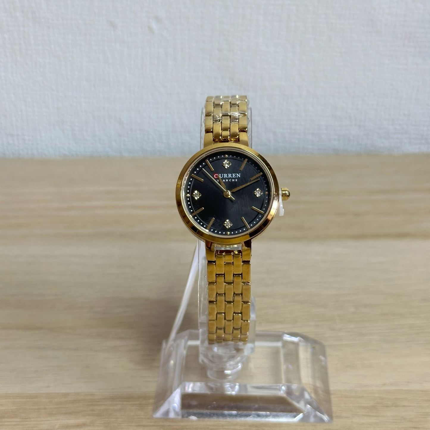 Orologio con cassa  rotonda curren in acciaio inox