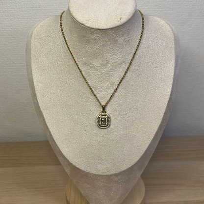 Collana Triangle in acciaio inox