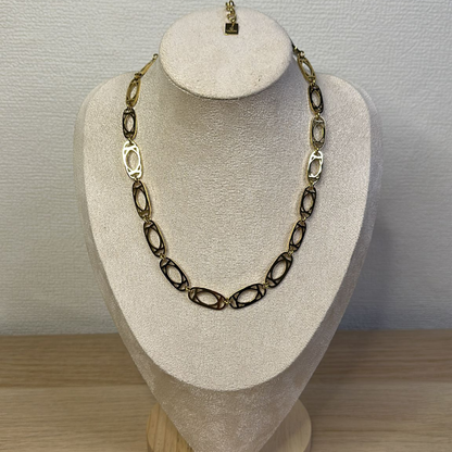 Collana orientale filigree in acciaio inox
