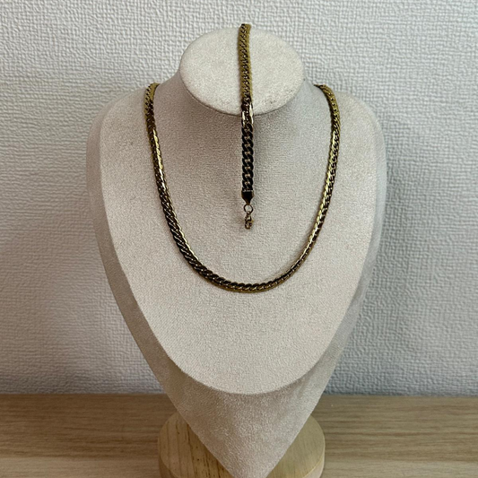 Set gioielli a catenna in acciaio inox