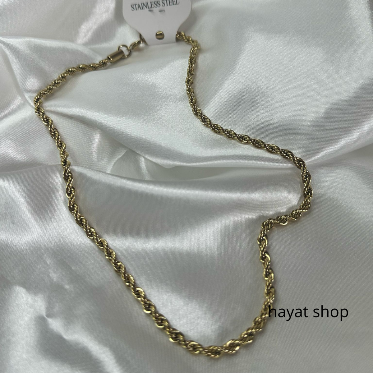 Collana di moda in acciaio inossidabile